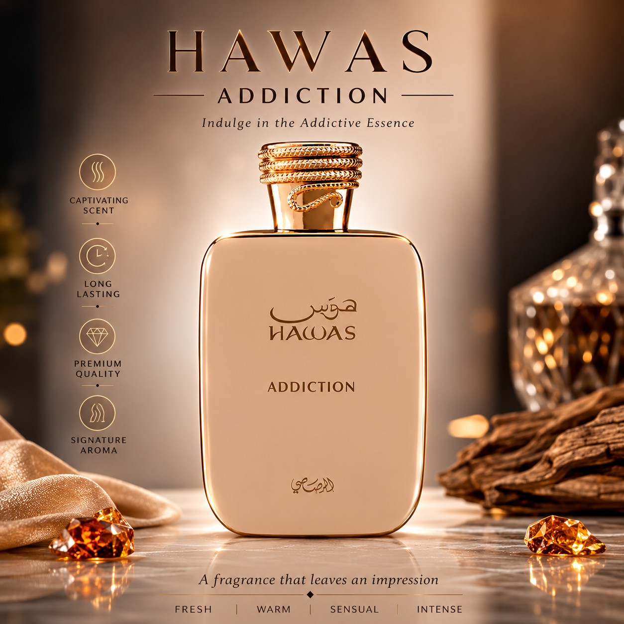 Hawas Addiction Rasasi for ?